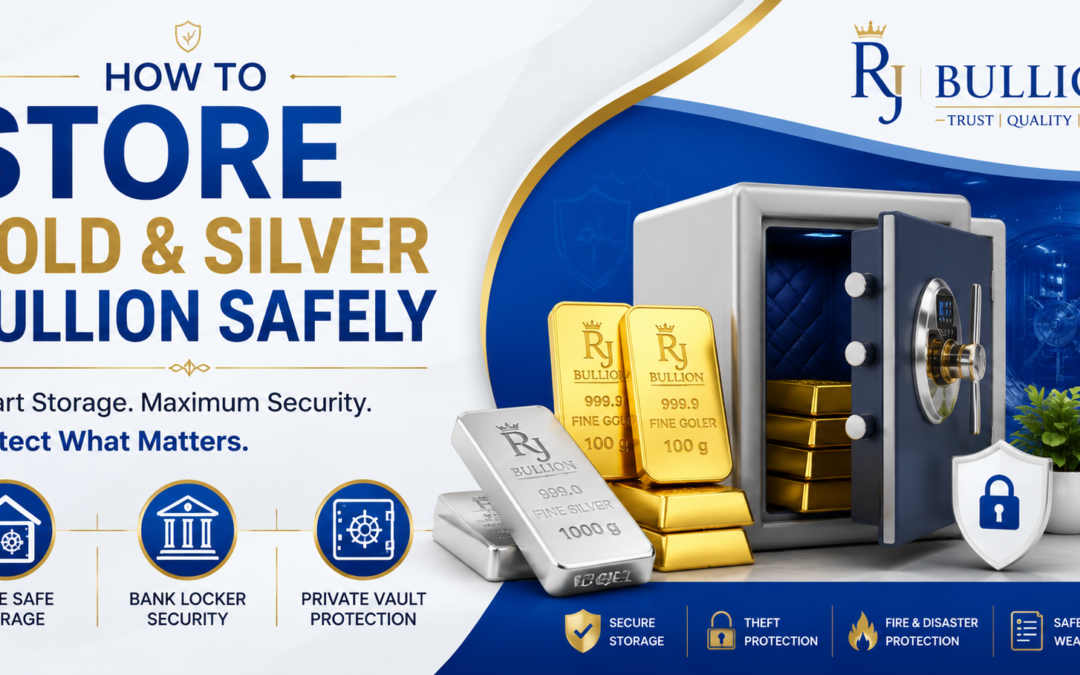 How to Store Gold and Silver Bullion Safely